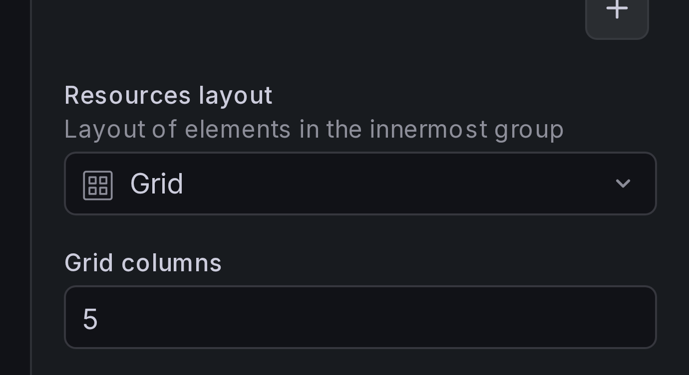 Resource ID field